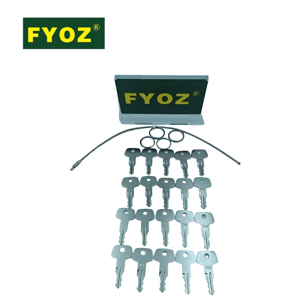 Heavy Equipment Key Set - 20-teiliger 706 Schlüsselsatz für Liebherr Schwerlastgeräte