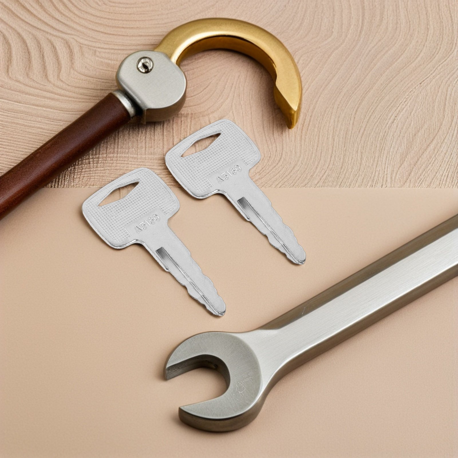 Heavy Equipment Key Set - 10-teiliger Gabelstapler-Schlüsselsatz für Zündung und Anlasser