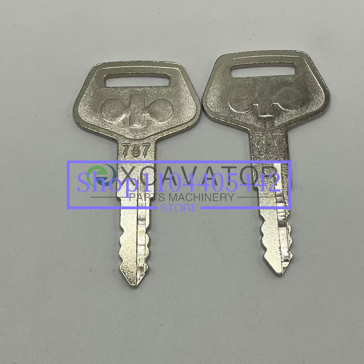 Heavy Equipment Key Set - Ausrüstung 787 Set mit 10 Schlüsseln