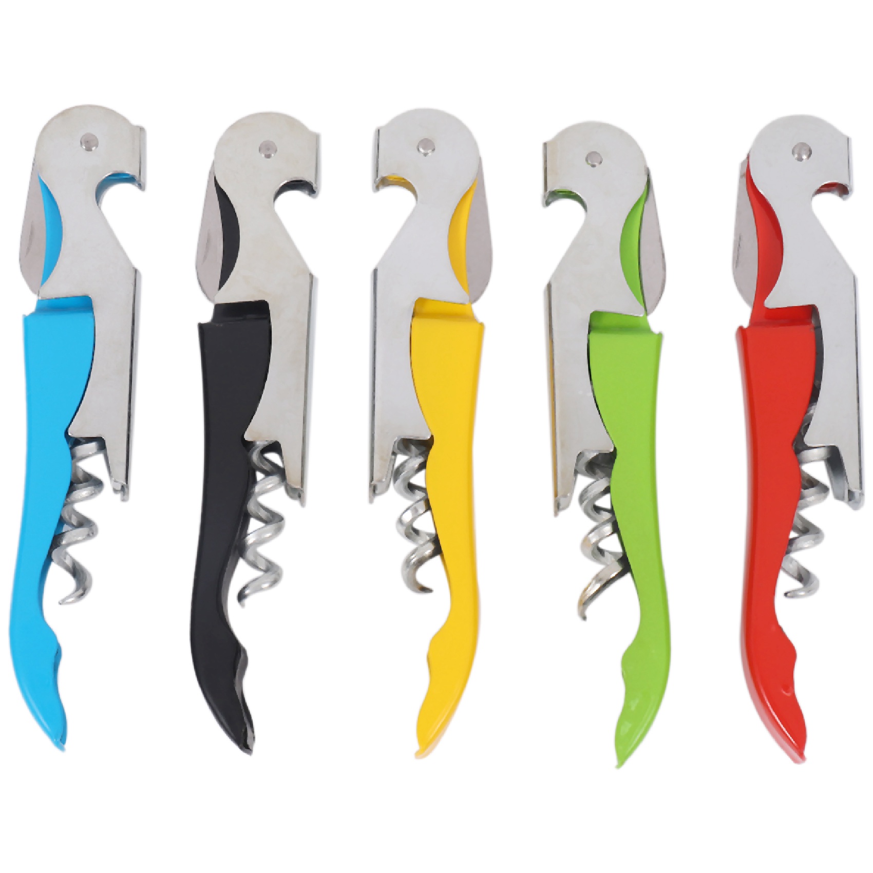 Heavy Equipment Key Set - 5er-Pack Korkenzieher, robustes Weinöffner-Set mit Folienschneider