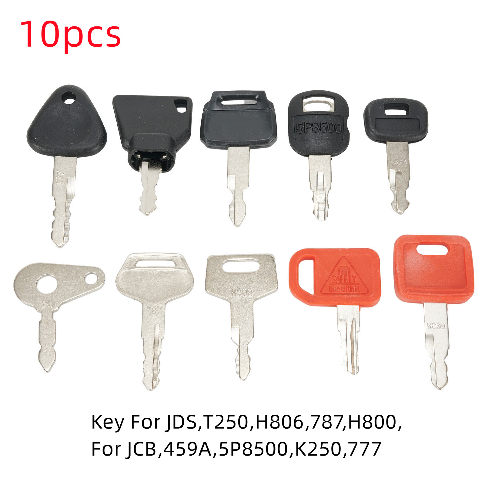 Heavy Equipment Key Set - 10 Schlüssels atz Haupt schlüssel zündsatz