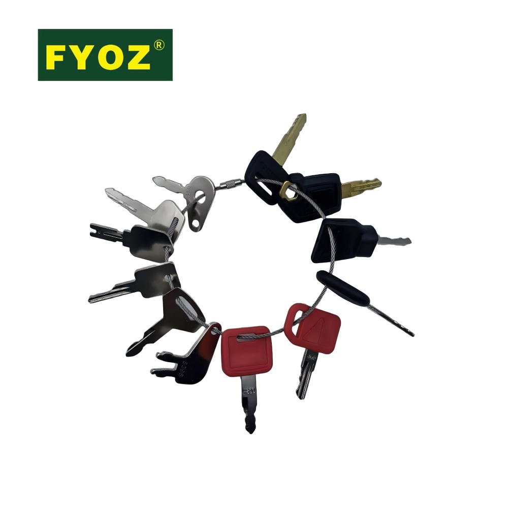 12-teiliger Zündschlüsselsatz  – Heavy Equipment Key Set Bewertung und Preis