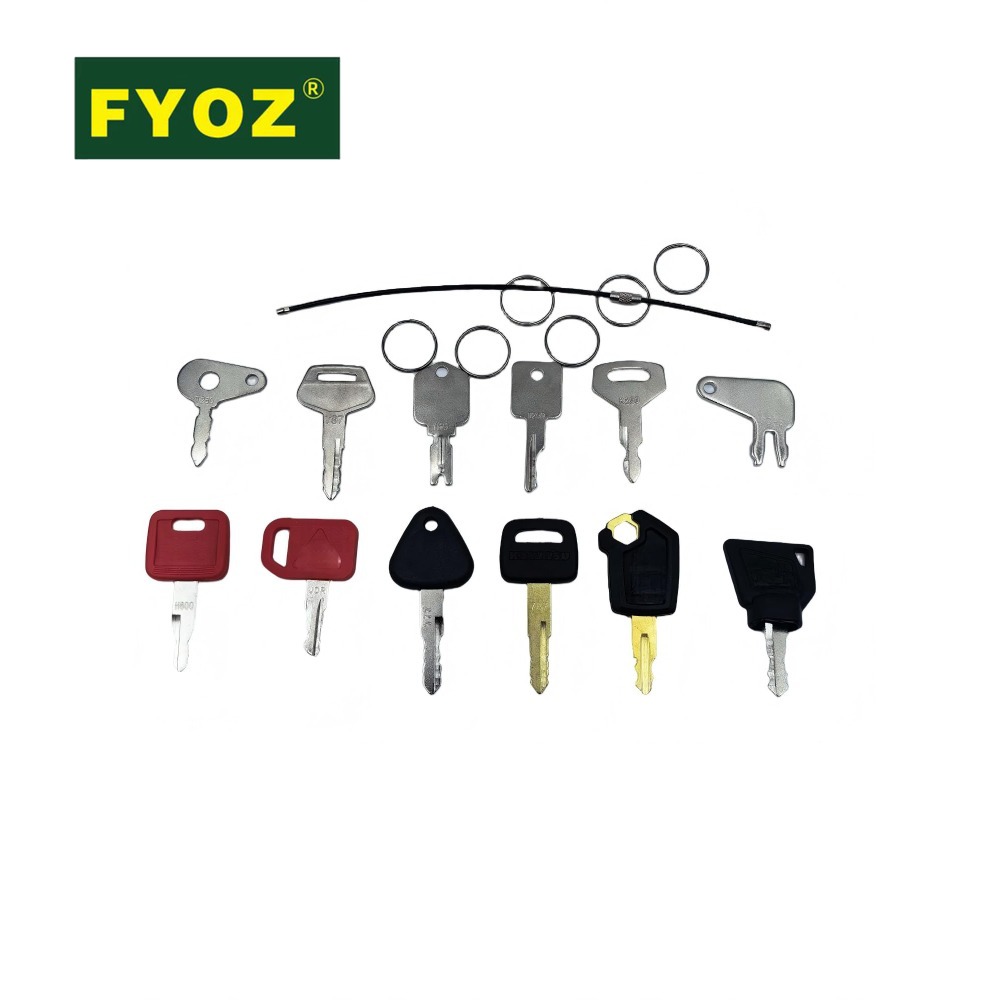 12-teiliger Zündschlüsselsatz  – Heavy Equipment Key Set Bewertung und Preis