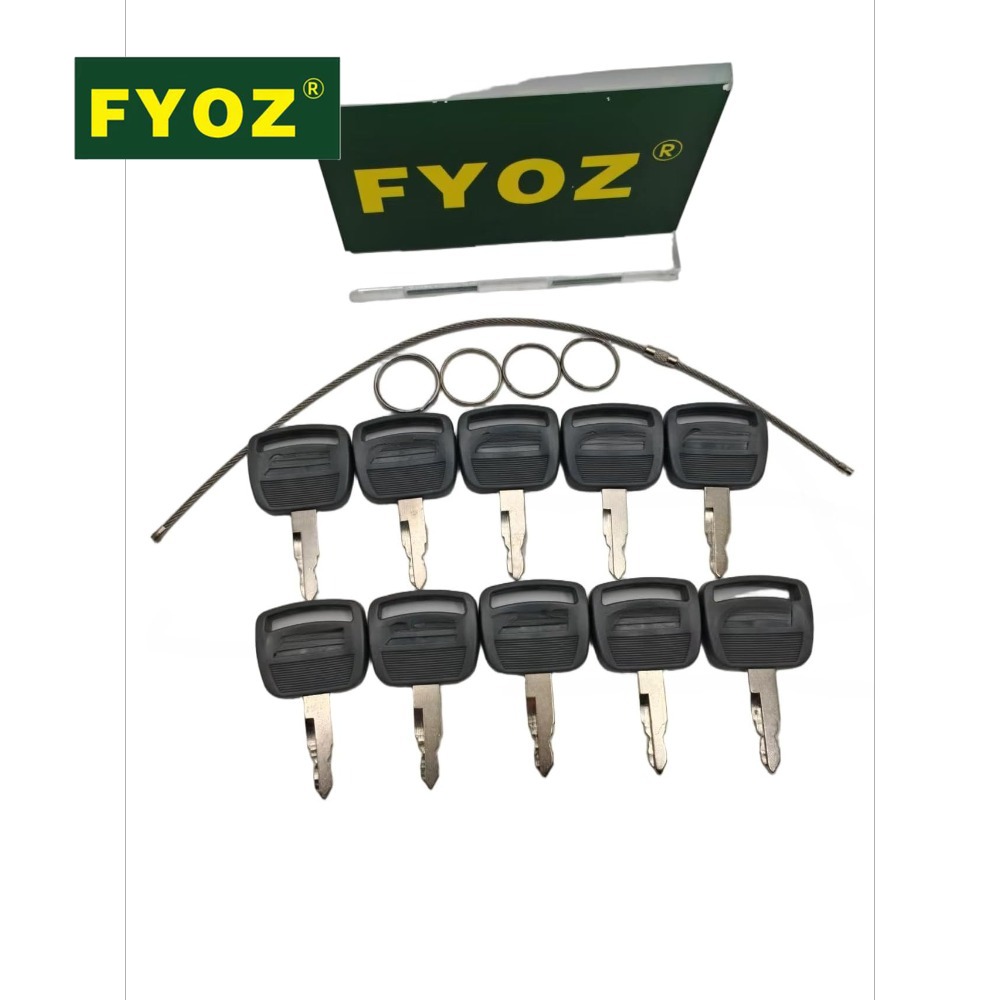 10 Stück Bagger-Schlüssel S450 – Heavy Equipment Key Set Bewertung und Preis