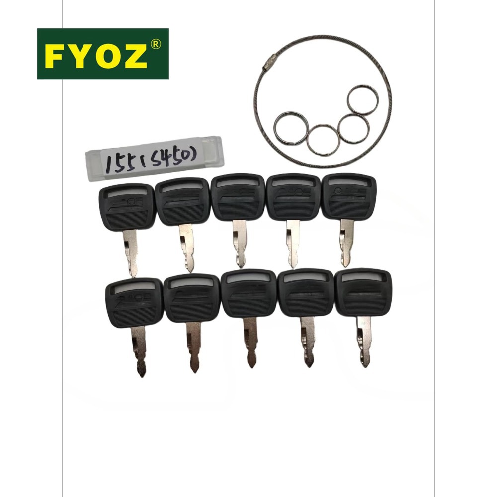 10 Stück Bagger-Schlüssel S450 – Heavy Equipment Key Set Bewertung und Preis