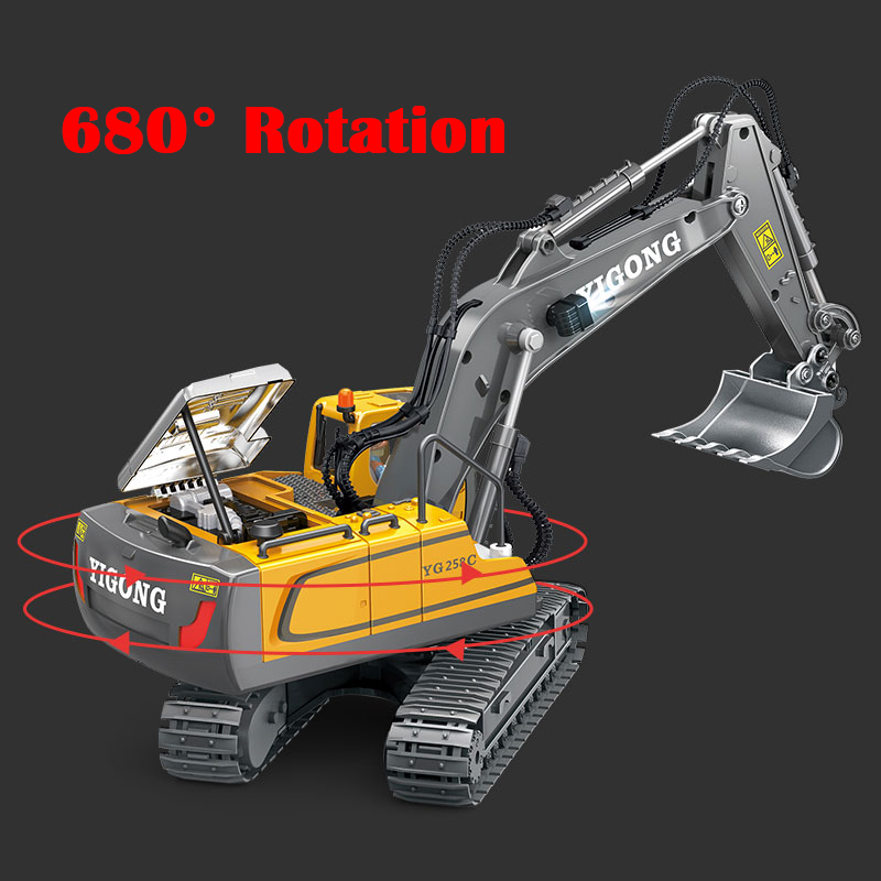 RC Bagger Dumper Bulldozer 1/2 – Heavy Equipment Games Bewertung und Preis
