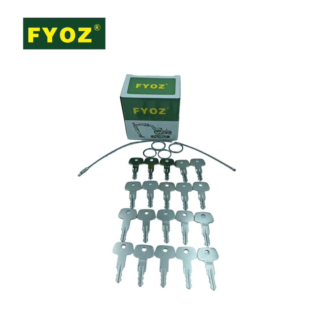 20-teiliger 706 Schlüsselsatz  – Heavy Equipment Key Set Bewertung und Preis
