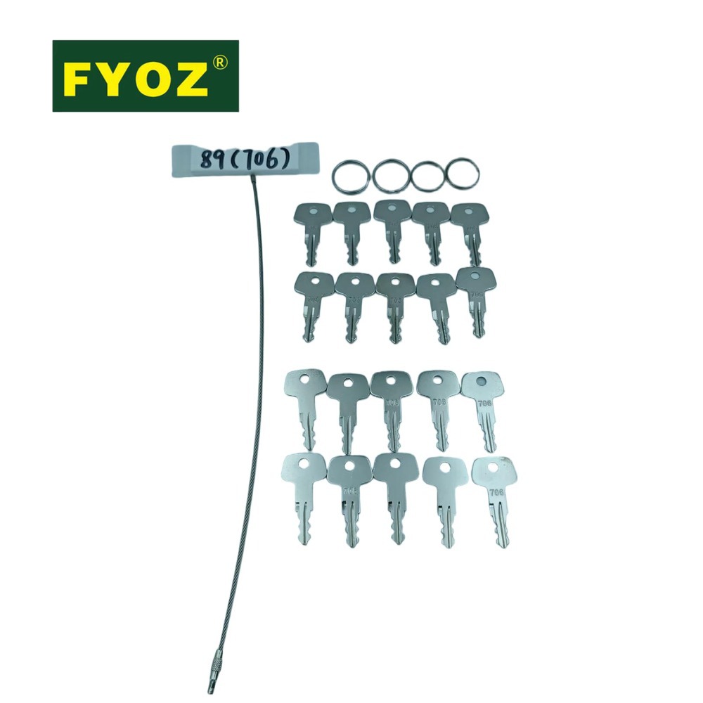 20-teiliger 706 Schlüsselsatz  – Heavy Equipment Key Set Bewertung und Preis