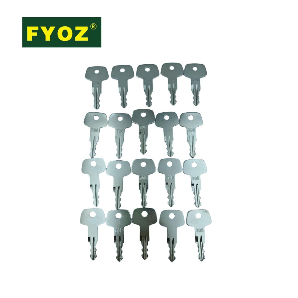 20-teiliger 706 Schlüsselsatz  – Heavy Equipment Key Set Bewertung und Preis