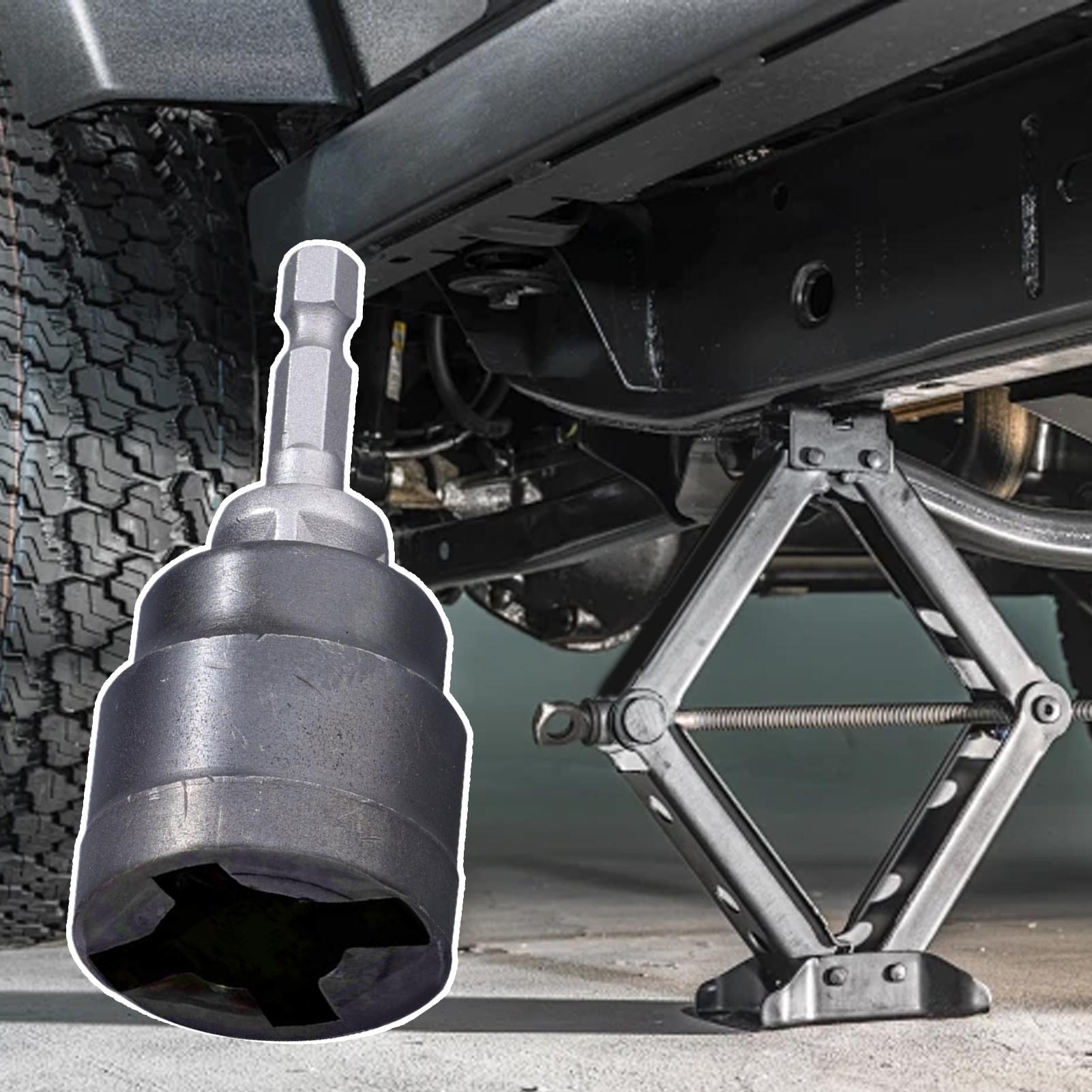 Jack-Steckdosen-Bohreradapter, – Heavy Equipment Jack Bewertung und Preis