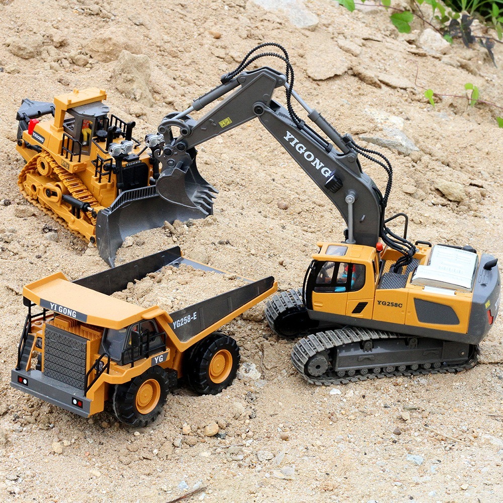 2,4G Ferngesteuerter Bagger Mu – Heavy Equipment Games Bewertung und Preis