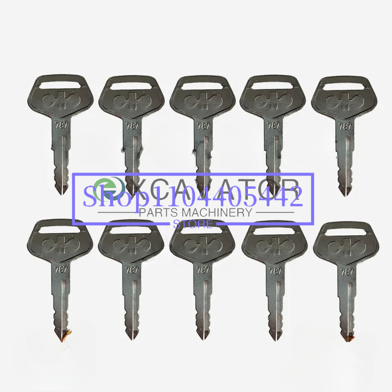 Ausrüstung 787 Set mit 10 Schl – Heavy Equipment Key Set Bewertung und Preis