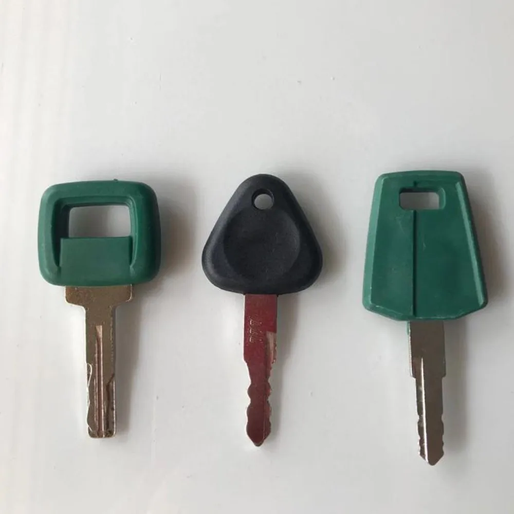 3er-Set Zündschlüssel für schw – Heavy Equipment Key Set Bewertung und Preis
