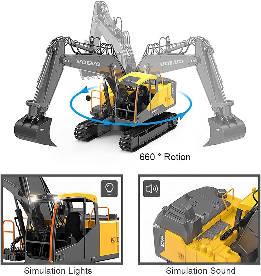 Double E E568 RC Bagger 1/16 1 – Heavy Equipment Games Bewertung und Preis