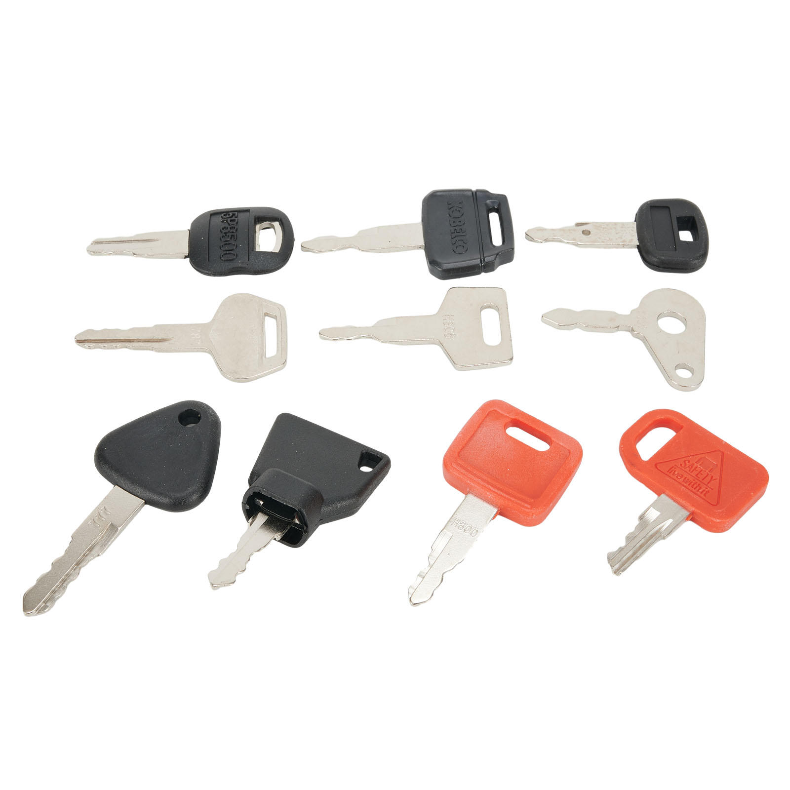 10 Schlüssels atz Haupt schlüs – Heavy Equipment Key Set Bewertung und Preis